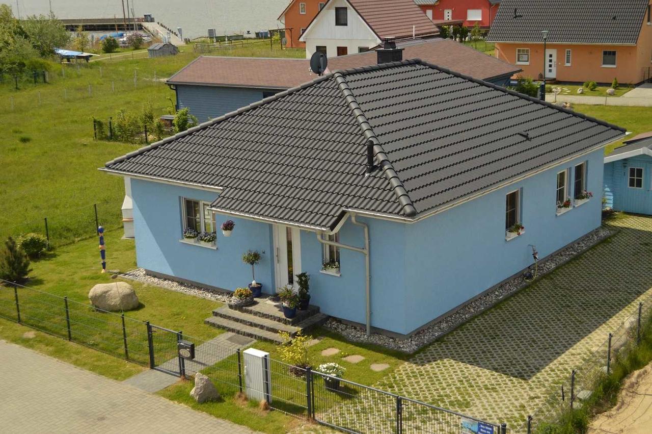 Fh Das Blaue Haus Am Peenestrom 페네뮌데 외부 사진
